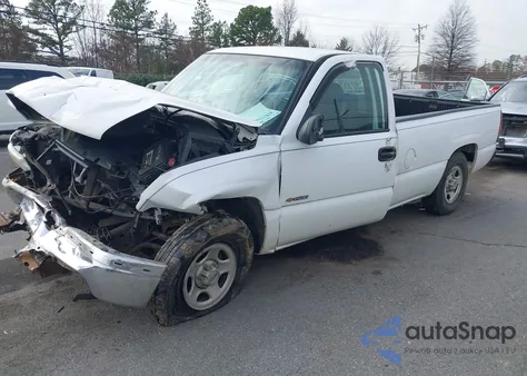 1999 Chevrolet Silverado 1500 из США, поврежденный, VIN 1GCEC14W2XE212638
